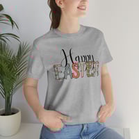 Image 3 of Happy Easter Shirt, Faith Easter Shirt. Religious Easter Apparel For Men. Christian Easter T-Shir...