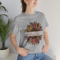 Image 3 of Custom Mom T-Shirt, Mother's Day Gift For Mom Tee, Personalized Mama Gift For Mother's Day, Flora...