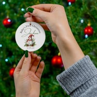 Image 1 of Babys First Christmas 2023 Ornament, Personalized First Christmas Ornament,  Christmas Ornament, ...