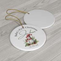 Image 3 of Babys First Christmas 2023 Ornament, Personalized First Christmas Ornament,  Christmas Ornament, ...