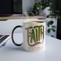 Image 1 of Faith Christmas Color Morphing Mug, 11oz