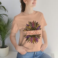 Image 6 of Custom Mom T-Shirt, Mother's Day Gift For Mom Tee, Personalized Mama Gift For Mother's Day, Flora...