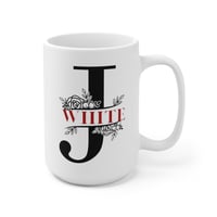 Image 3 of Monogram Initial Name Personalized Coffee Cup, Gift for Women and Men, Monogram Mug for Valentine...