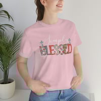 Image 5 of Simply Blessed Shirt, Simply Blessed Easter Shirt. Religious Easter Apparel For Men. Christian Ea...