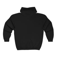 Image 4 of Jesus Red And ChristmasUnisex Heavy Blend Full Zip Hooded Sweatshirt