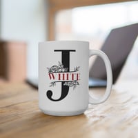 Image 4 of Monogram Initial Name Personalized Coffee Cup, Gift for Women and Men, Monogram Mug for Valentine...