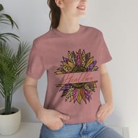 Image 7 of Custom Mom T-Shirt, Mother's Day Gift For Mom Tee, Personalized Mama Gift For Mother's Day, Flora...