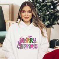 Image 5 of Christmas Sweatshirt, Vintage Christmas Sweatshirt, Christmas Sweater, Merry Christmas Gifts For ...