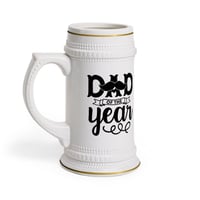 Image 2 of Father's Day Mug, Gift For Dad, Dad Of The Year Beer Stein Mug, Father's Day Mug For Dad