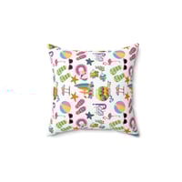 Image 1 of Beach Themed Spun Polyester Square Pillow