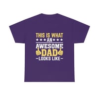 Image 6 of Father's Day Shirt, This Is What AN Awesome Dad Looks Like Tee, Gift For Dad, Shirt For Dad, Unis...