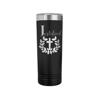 Image 2 of Justified Monogram Personalized Tumbler, Monogram Coffee Mug, Valentine's Day Gift ift, Bridal Pa...