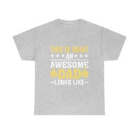 Image 8 of Father's Day Shirt, This Is What AN Awesome Dad Looks Like Tee, Gift For Dad, Shirt For Dad, Unis...