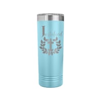 Image 4 of Justified Monogram Personalized Tumbler, Monogram Coffee Mug, Valentine's Day Gift ift, Bridal Pa...