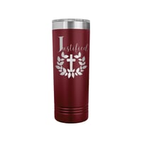 Image 8 of Justified Monogram Personalized Tumbler, Monogram Coffee Mug, Valentine's Day Gift ift, Bridal Pa...