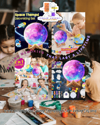 Paint Your Own Moon Lamp Kit
