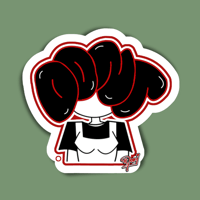 Image 1 of Don't Touch the Crown ꕤ Stickers | 6.35cm  (2.5 inches)