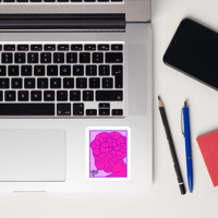 Image 2 of Sense ꕤ Sticker | 6.35cm (2.5 inches)