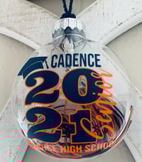 Image 1 of Personalized Senior Tassel Keepsake Ornament