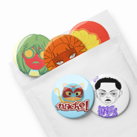 Image 4 of Button Pins ꕤ #1 | 2.25in