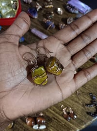 Tiger's Eye Earrings