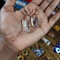 Clear Quartz Earrings