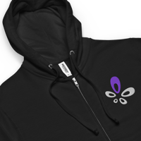 Image 3 of Embroidered Zip Up Hoodie