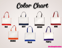 Image 5 of Kustom Trimmed Tote Bag