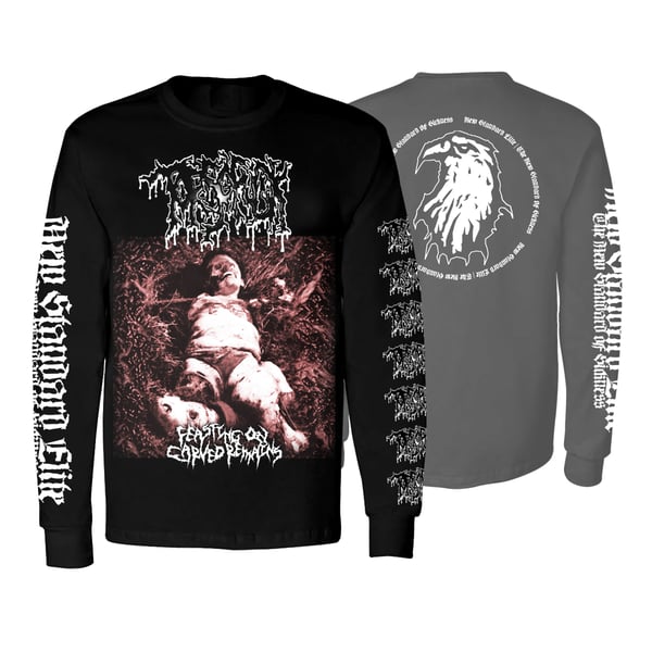 Image of TORSOFUCK "FEASTING ON CARVED REMAINS" LONG SLEEVE