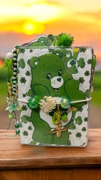 Image 1 of Care Bear Good Luck TN Travelers/Planner Notebook & Bracelet 