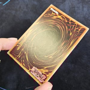 Image of Blue-Eyes Ultimate Spirit Dragon Etched and Hand-Painted Full Art Card