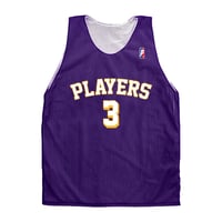 Image 1 of Players Basketball Jersey (purple/gold)
