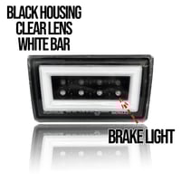 Image 2 of 2015-2021 WRX / STI OLM F1 Light RGBW Custom White Bar/Clear Lens