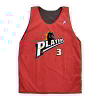 Players Basketball Jersey (red/blk)