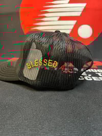 Image 3 of Blk “ Ketchup & Mustard “ trucker 