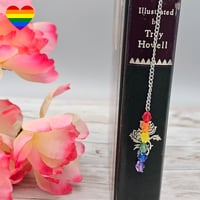 Image 2 of Feather Rainbow Bookmark 