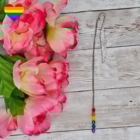 Image 1 of Feather Rainbow Bookmark 