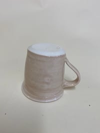 Image 4 of Mugs in pale pink yellow and off-white