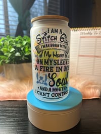 Image 2 of 16oz Custom Glass Tumbler