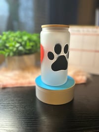 Image 4 of 16oz Custom Glass Tumbler