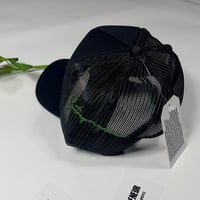 Image 2 of Blk/Red “ Give Me My Flowers “ trucker 