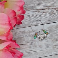 Image 3 of Heart Wine Bottle Wine Glass Charm