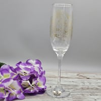 Image 2 of White Moth Wine Glass Charm