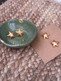 Image 3 of Estrellas del Mar – Clay Earring Duo 