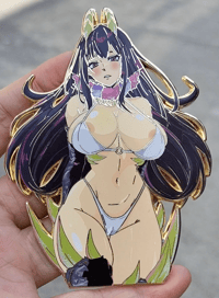Image 5 of Chiyo 3.75" Hard Enamel Pin **PREORDER OPEN**