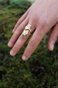 Image 2 of Bague "L'arbre aux abricots d'argent"