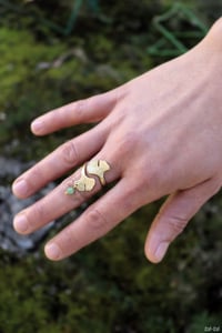 Image 5 of Bague "L'arbre aux abricots d'argent"