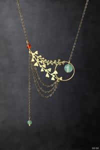 Image 1 of Collier "L'arbre aux abricots d'argent"