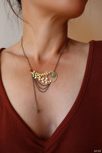 Image 2 of Collier "L'arbre aux abricots d'argent"