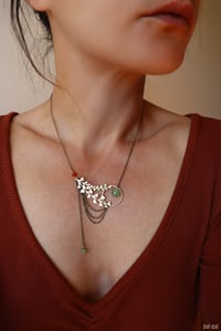 Image 4 of Collier "L'arbre aux abricots d'argent"